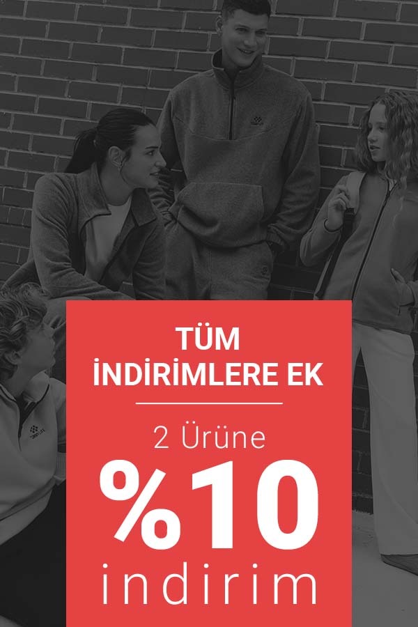 Tüm İndirimlere Ek, 2 Ürüne %10 İndirim!