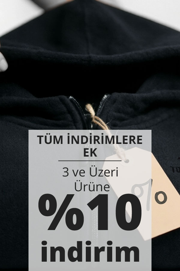  Tüm İndirimlere Ek 3 Ve Üzeri Alışverişlerde %10 İndirim! 