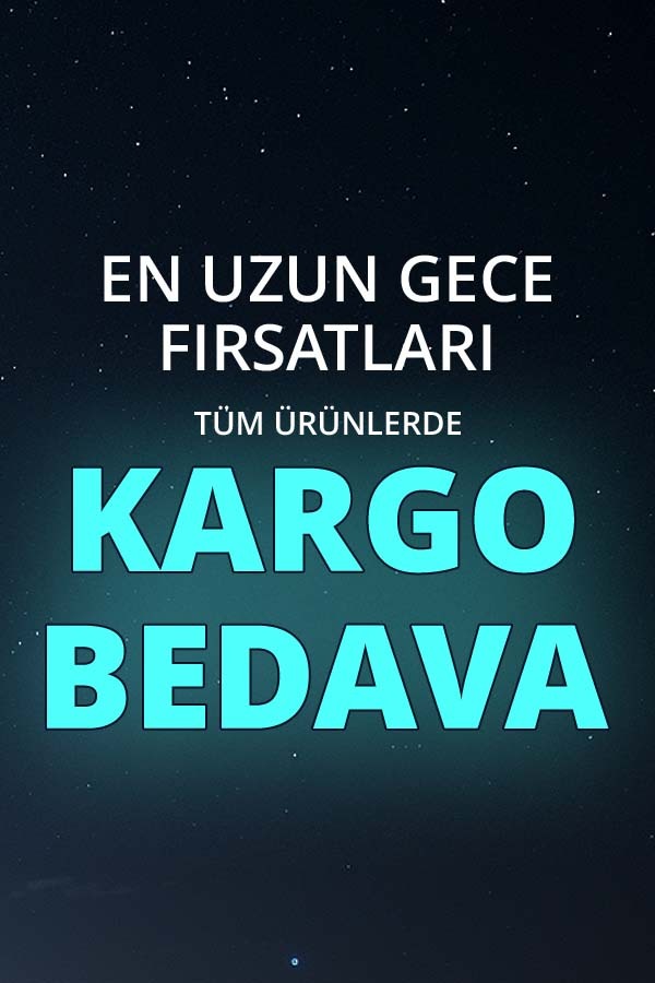 ⭐En Uzun Geceye Özel Kargo Bedava! 