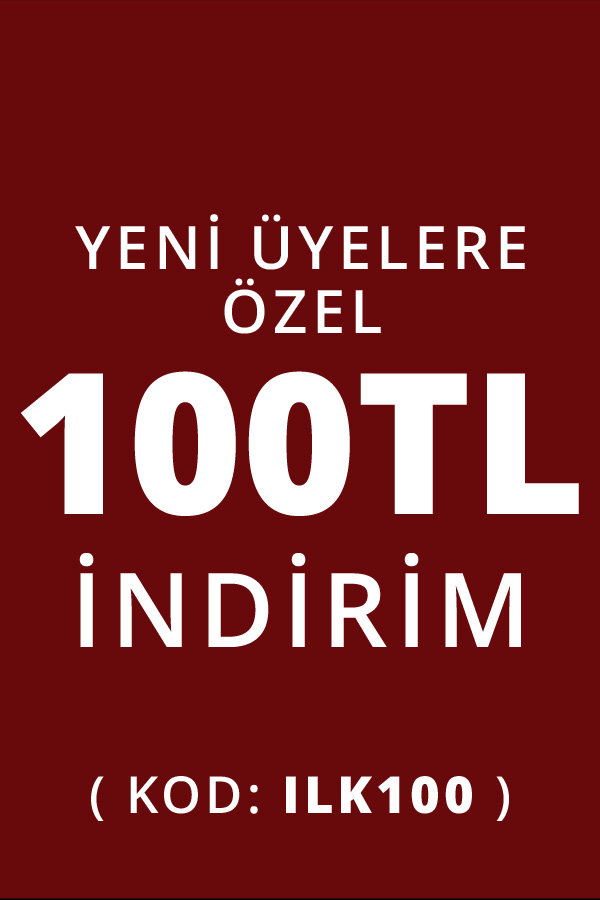  ⭐Yeni Üyelere Özel 1000 TL Üzeri Alışverişlerde Sepette 100 TL İndirim! 