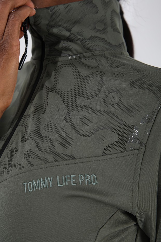 Tommy Life Çağla - Siyah Dalgıç Kumaş Standart Kalıp Jogger Kadın Eşofman Takımı - 95273. 6