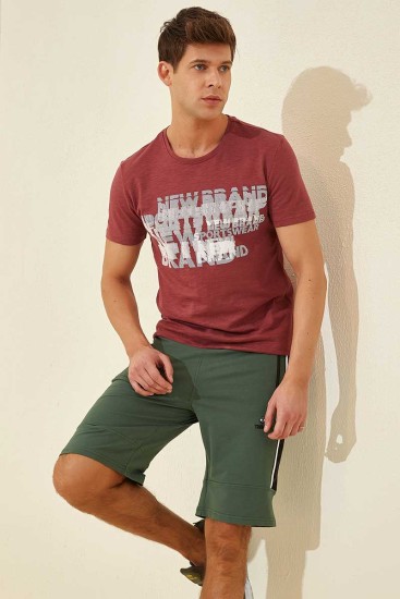 Tommy Life Side Stripe Green Men's Shorts 