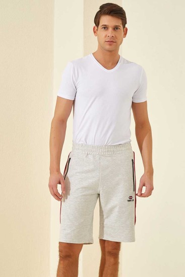 Tommy Life Side Stripe Snow Melange Men's Shorts 