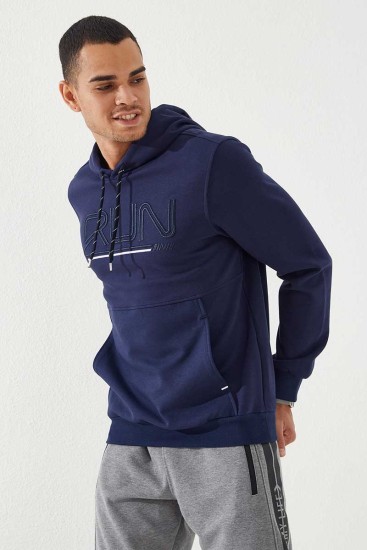 Hooded Indigo Men's Sweatshirt 