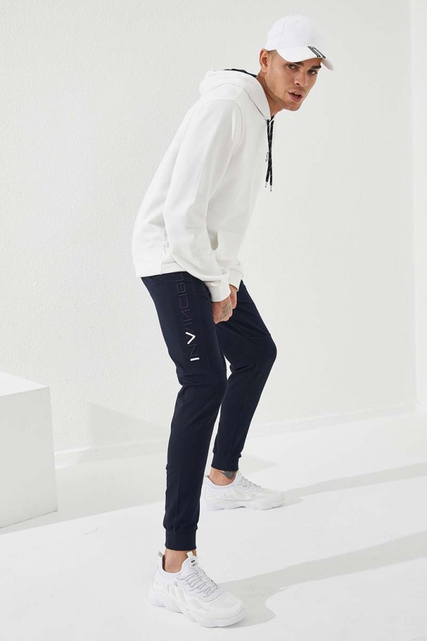 Tommy Life Lacivert Erkek Nakış Detaylı Dar Kalıp Jogger Eşofman Alt - 84792. 10 Tommy Life Lacivert Erkek Nakış Detaylı Dar Kalıp Jogger Eşofman Alt - 84792. 10