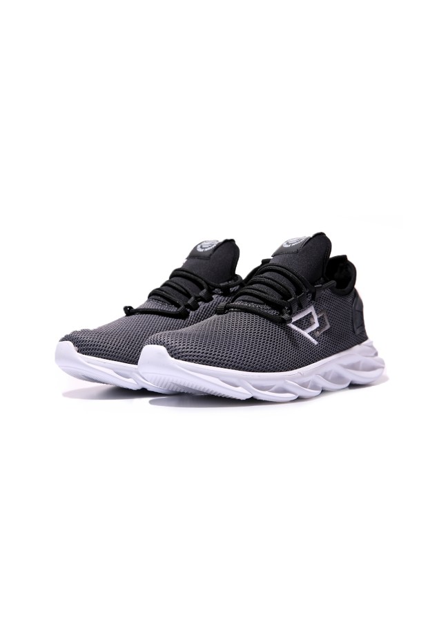 Tommy Life Füme Lastik Bağcıklı Nakış Detaylı Yüksek Taban Erkek Spor Ayakkabı - 89053. 3 Tommy Life Füme Lastik Bağcıklı Nakış Detaylı Yüksek Taban Erkek Spor Ayakkabı - 89053. 3