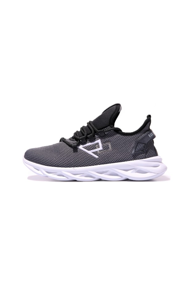 Tommy Life Füme Lastik Bağcıklı Nakış Detaylı Yüksek Taban Erkek Spor Ayakkabı - 89053. 6 Tommy Life Füme Lastik Bağcıklı Nakış Detaylı Yüksek Taban Erkek Spor Ayakkabı - 89053. 6