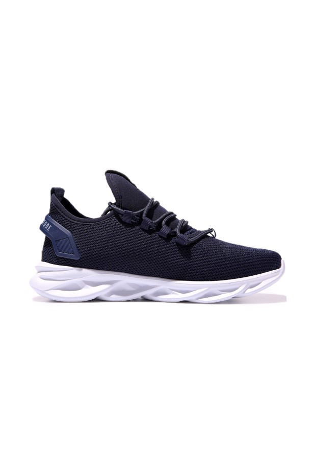 Tommy Life Lacivert Lastik Bağcıklı Nakış Detaylı Yüksek Taban Erkek Spor Ayakkabı - 89053. 3 Tommy Life Lacivert Lastik Bağcıklı Nakış Detaylı Yüksek Taban Erkek Spor Ayakkabı - 89053. 3