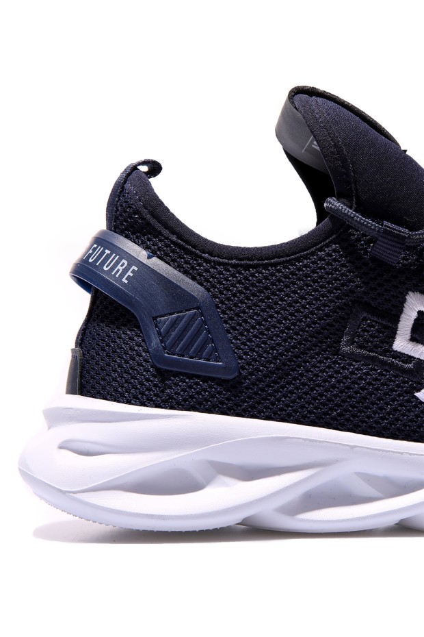 Tommy Life Lacivert Lastik Bağcıklı Nakış Detaylı Yüksek Taban Erkek Spor Ayakkabı - 89053. 1 Tommy Life Lacivert Lastik Bağcıklı Nakış Detaylı Yüksek Taban Erkek Spor Ayakkabı - 89053. 1