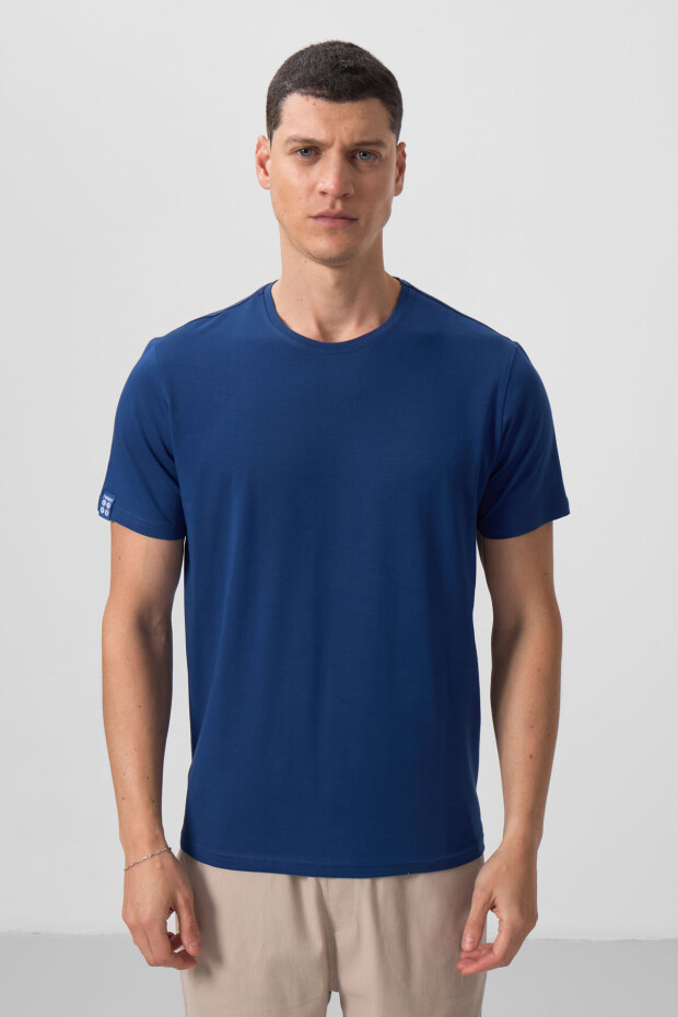Parlament Erkek Basic Kısa Kol Standart Kalıp O Yaka T-shirt - 87911 - 4