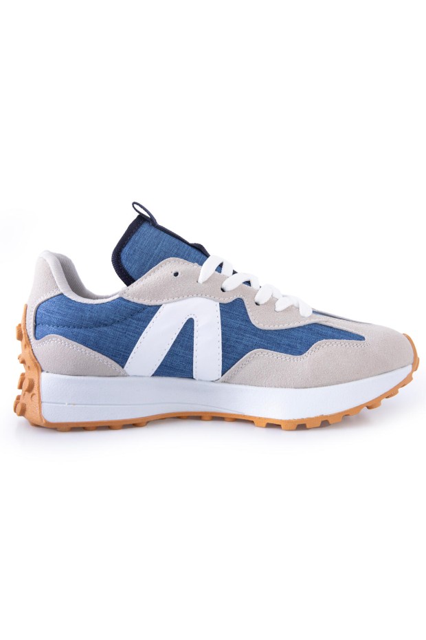 Tommy Life Bej Mantar Topuk Detaylı Bağcıklı Erkek Spor Ayakkabı - 89095. 3 Tommy Life Bej Mantar Topuk Detaylı Bağcıklı Erkek Spor Ayakkabı - 89095. 3
