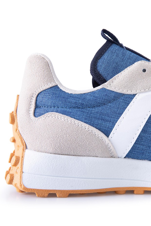 Tommy Life Bej Mantar Topuk Detaylı Bağcıklı Erkek Spor Ayakkabı - 89095. 4 Tommy Life Bej Mantar Topuk Detaylı Bağcıklı Erkek Spor Ayakkabı - 89095. 4