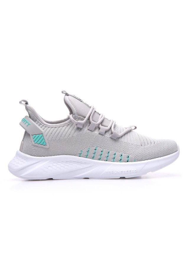 Tommy Life Bej - Turkuaz Lastik Bağcıklı Çizgi Detaylı Yüksek Taban Erkek Spor Ayakkabı - 89067. 3 Tommy Life Bej - Turkuaz Lastik Bağcıklı Çizgi Detaylı Yüksek Taban Erkek Spor Ayakkabı - 89067. 3