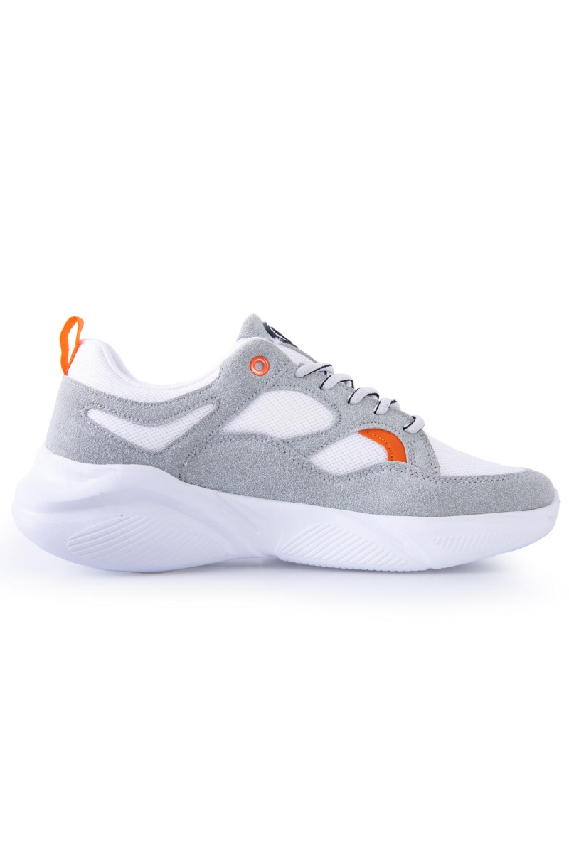 Tommy Life Beyaz Çift Renkli Bağcıklı Yüksek Taban Erkek Spor Ayakkabı - 89097. 1 Tommy Life Beyaz Çift Renkli Bağcıklı Yüksek Taban Erkek Spor Ayakkabı - 89097. 1