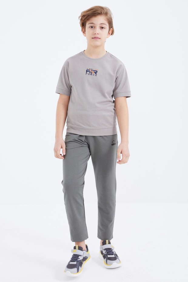 Tommy Life Çağla Bağcıklı Dar Paça Basic Erkek Çocuk Eşofman Alt - 10858. 3 Tommy Life Çağla Bağcıklı Dar Paça Basic Erkek Çocuk Eşofman Alt - 10858. 3