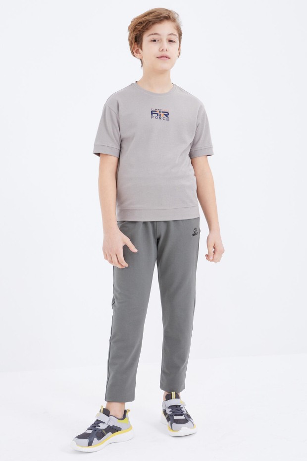 Tommy Life Çağla Bağcıklı Dar Paça Basic Erkek Çocuk Eşofman Alt - 10858. 6 Tommy Life Çağla Bağcıklı Dar Paça Basic Erkek Çocuk Eşofman Alt - 10858. 6
