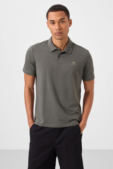 Çağla Standart Kalıp Basic Polo Yaka Erkek T-Shirt - 87748 