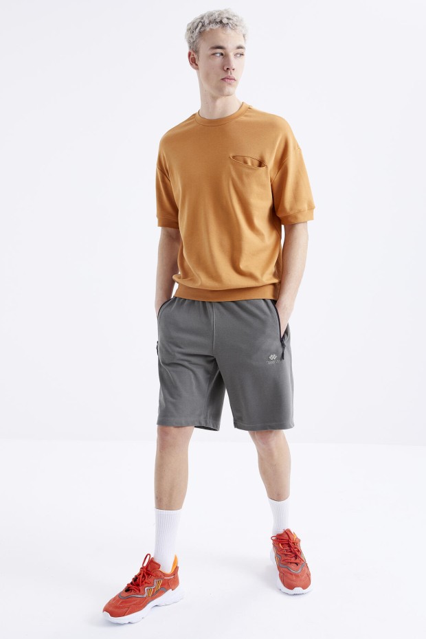 Tommy Life Çağla Fermuar Cepli Bağcıklı Standart Kalıp Erkek Şort - 81210. 7 Tommy Life Çağla Fermuar Cepli Bağcıklı Standart Kalıp Erkek Şort - 81210. 7