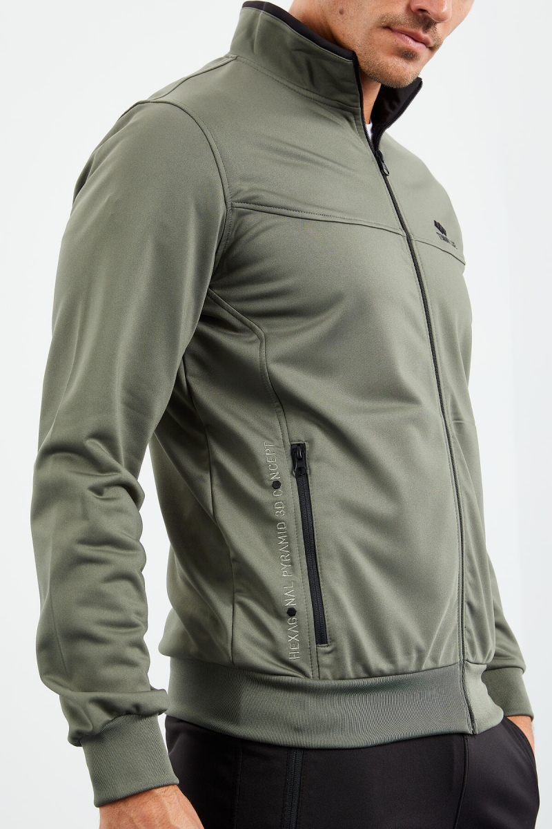 Tommy Life Çağla - Siyah Dik Yaka Fermuarlı Standart Kalıp Klasik Paça Erkek Eşofman Takımı - 85162. 7 Tommy Life Çağla - Siyah Dik Yaka Fermuarlı Standart Kalıp Klasik Paça Erkek Eşofman Takımı - 85162. 7
