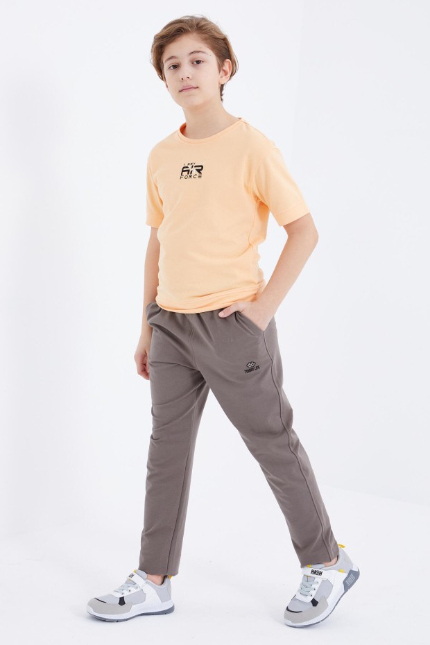 Tommy Life Camel Bağcıklı Dar Paça Basic Erkek Çocuk Eşofman Alt - 10858. 1 Tommy Life Camel Bağcıklı Dar Paça Basic Erkek Çocuk Eşofman Alt - 10858. 1