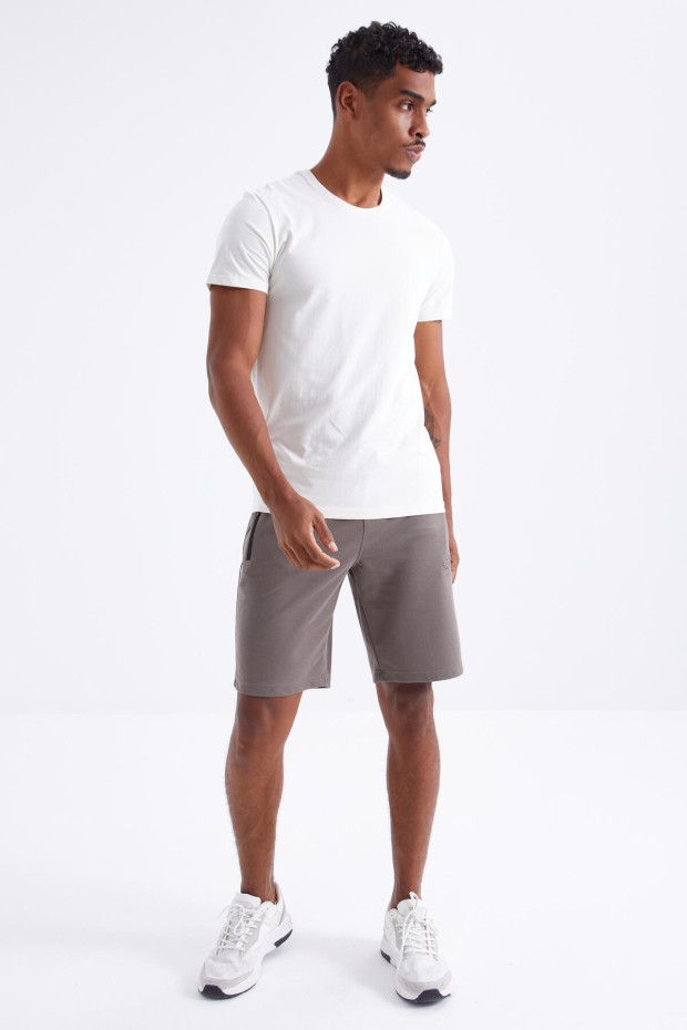 Tommy Life Camel Fermuar Cepli Bağcıklı Standart Kalıp Erkek Şort - 81210. 1 Tommy Life Camel Fermuar Cepli Bağcıklı Standart Kalıp Erkek Şort - 81210. 1