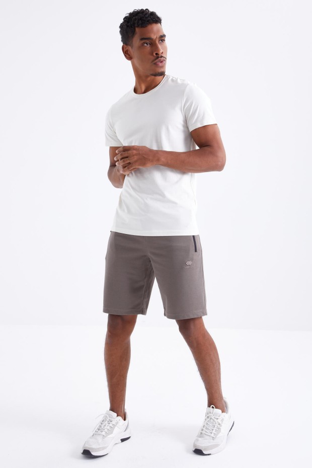 Tommy Life Camel Fermuar Cepli Bağcıklı Standart Kalıp Erkek Şort - 81210. 7 Tommy Life Camel Fermuar Cepli Bağcıklı Standart Kalıp Erkek Şort - 81210. 7