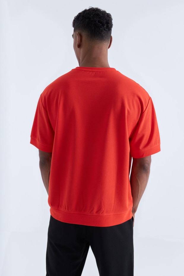 Tommy Life Fiesta Baskılı Yazı Nakışlı O Yaka Erkek Oversize T-Shirt - 88105. 5 Tommy Life Fiesta Baskılı Yazı Nakışlı O Yaka Erkek Oversize T-Shirt - 88105. 5