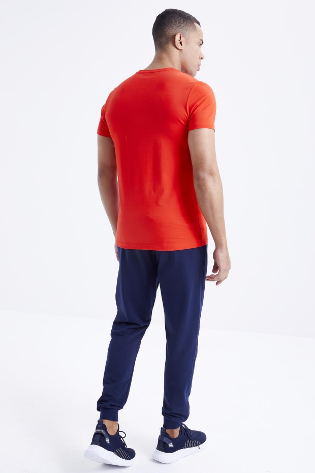 Tommy Life Fiesta - İndigo Baskı Detaylı O Yaka Standart Kalıp Manşetli Erkek Eşofman Takım - 85174. 5 Tommy Life Fiesta - İndigo Baskı Detaylı O Yaka Standart Kalıp Manşetli Erkek Eşofman Takım - 85174. 5