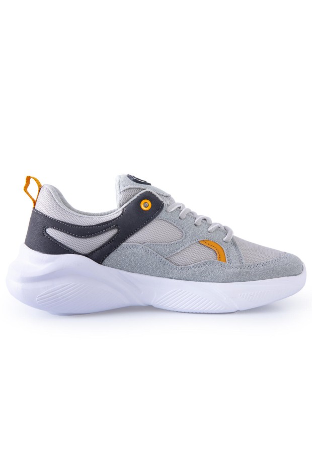 Tommy Life Füme Çift Renkli Bağcıklı Yüksek Taban Erkek Spor Ayakkabı - 89097. 2 Tommy Life Füme Çift Renkli Bağcıklı Yüksek Taban Erkek Spor Ayakkabı - 89097. 2