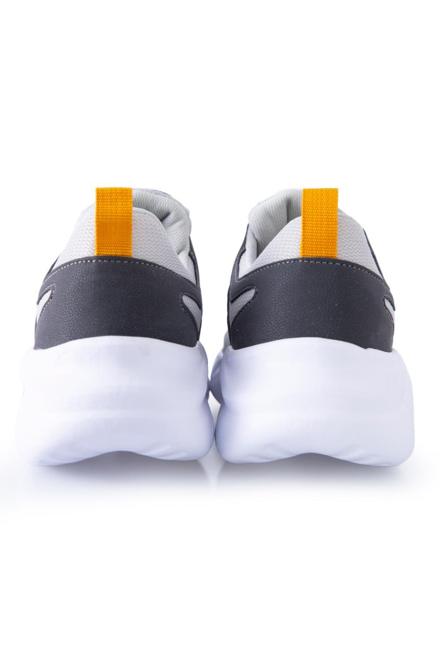 Tommy Life Füme Çift Renkli Bağcıklı Yüksek Taban Erkek Spor Ayakkabı - 89097. 7 Tommy Life Füme Çift Renkli Bağcıklı Yüksek Taban Erkek Spor Ayakkabı - 89097. 7