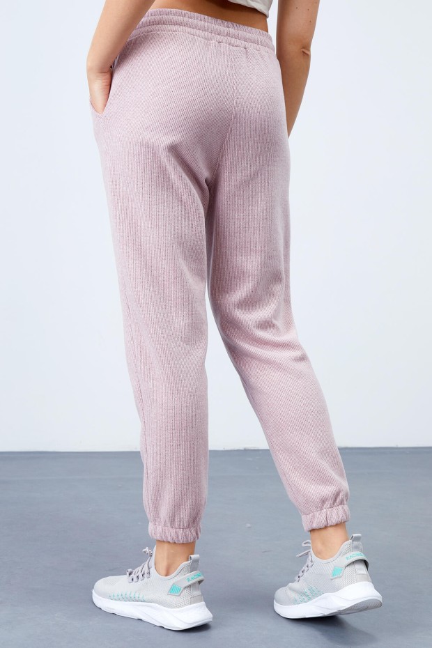 Tommy Life Gül Kurusu Cepli Bağcıklı Jogger Rahat Form Selanik Kadın Eşofman Alt - 94615. 5 Tommy Life Gül Kurusu Cepli Bağcıklı Jogger Rahat Form Selanik Kadın Eşofman Alt - 94615. 5