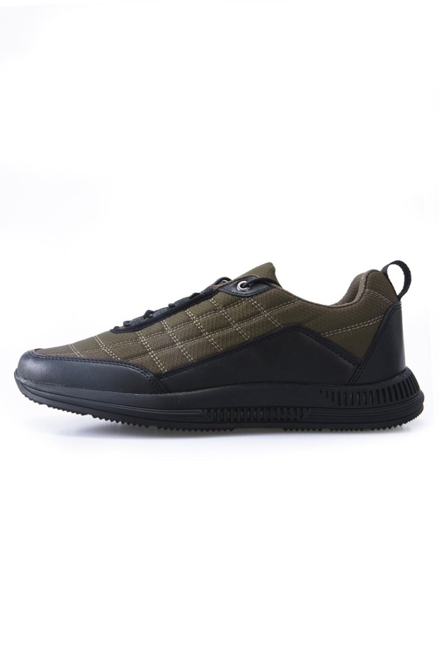 Tommy Life Haki Bağcıklı Kapitone Suni Deri Detaylı Erkek Spor Ayakkabı - 89096. 5 Tommy Life Haki Bağcıklı Kapitone Suni Deri Detaylı Erkek Spor Ayakkabı - 89096. 5