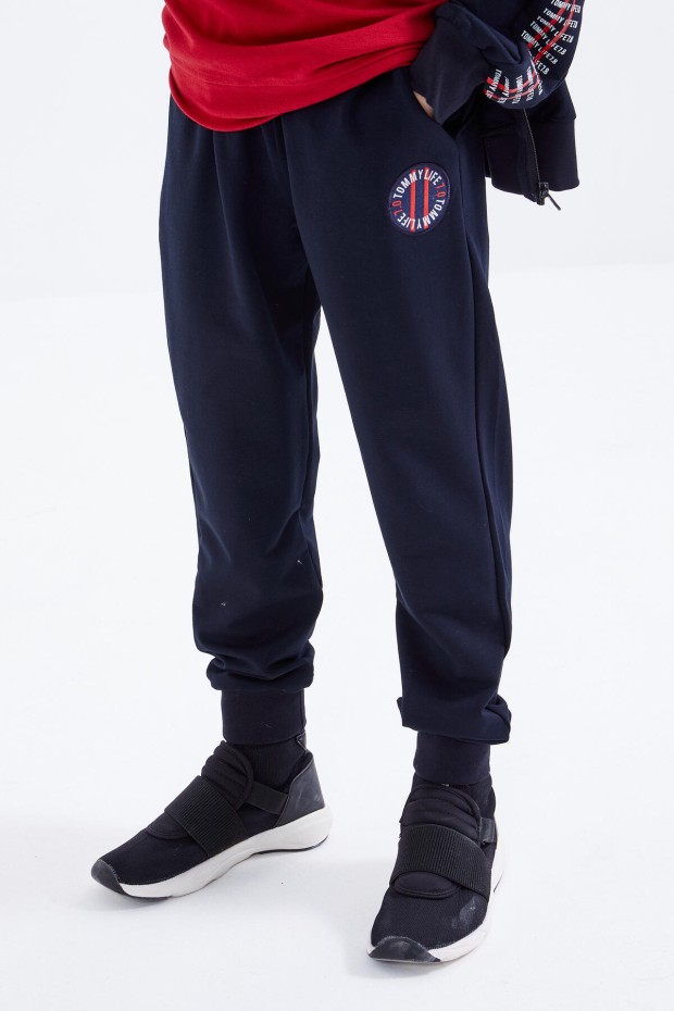 Tommy Life Lacivert Dik Yaka Fermuarlı Standart Kalıp Erkek Çocuk Eşofman Takımı - 10810. 2 Tommy Life Lacivert Dik Yaka Fermuarlı Standart Kalıp Erkek Çocuk Eşofman Takımı - 10810. 2