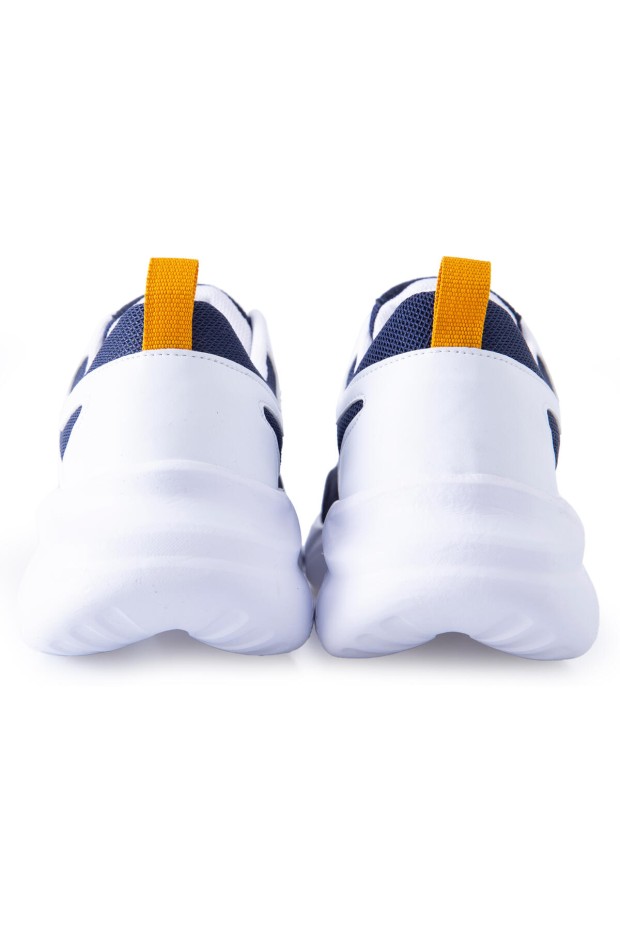 Tommy Life Lacivert Çift Renkli Bağcıklı Yüksek Taban Erkek Spor Ayakkabı - 89097. 7 Tommy Life Lacivert Çift Renkli Bağcıklı Yüksek Taban Erkek Spor Ayakkabı - 89097. 7