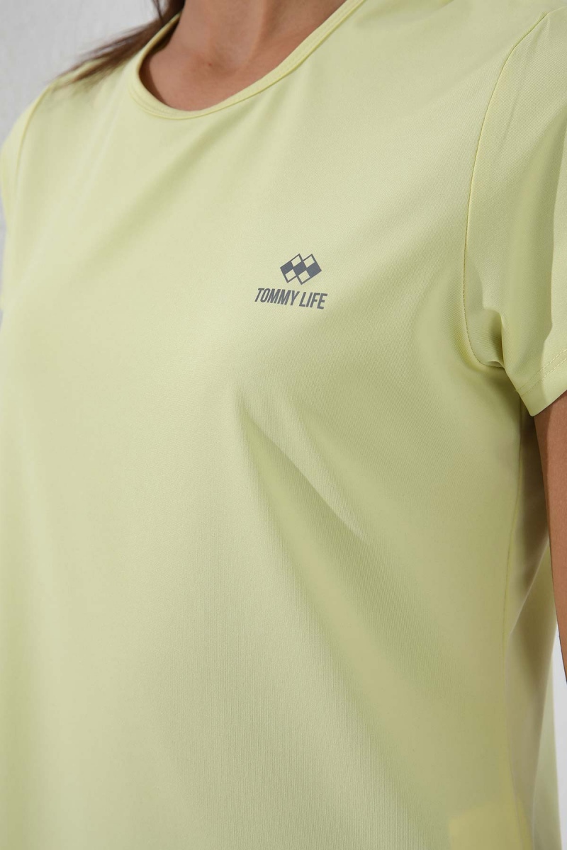 Limon Basic Kısa Kol Standart Kalıp O Yaka Kadın T-Shirt - 97144 - 8
