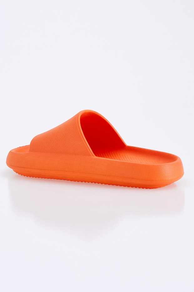 Tommy Life Oranj Yüksek Taban Bantlı Erkek Terlik - 89073. 5 Tommy Life Oranj Yüksek Taban Bantlı Erkek Terlik - 89073. 5