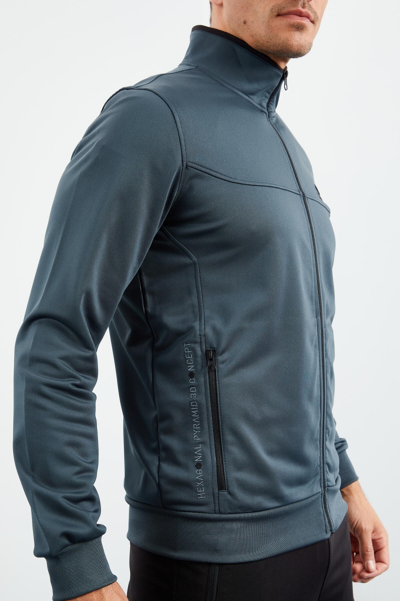 Tommy Life Orman Yeşil - Siyah Dik Yaka Fermuarlı Standart Kalıp Klasik Paça Erkek Eşofman Takımı - 85162. 8 Tommy Life Orman Yeşil - Siyah Dik Yaka Fermuarlı Standart Kalıp Klasik Paça Erkek Eşofman Takımı - 85162. 8