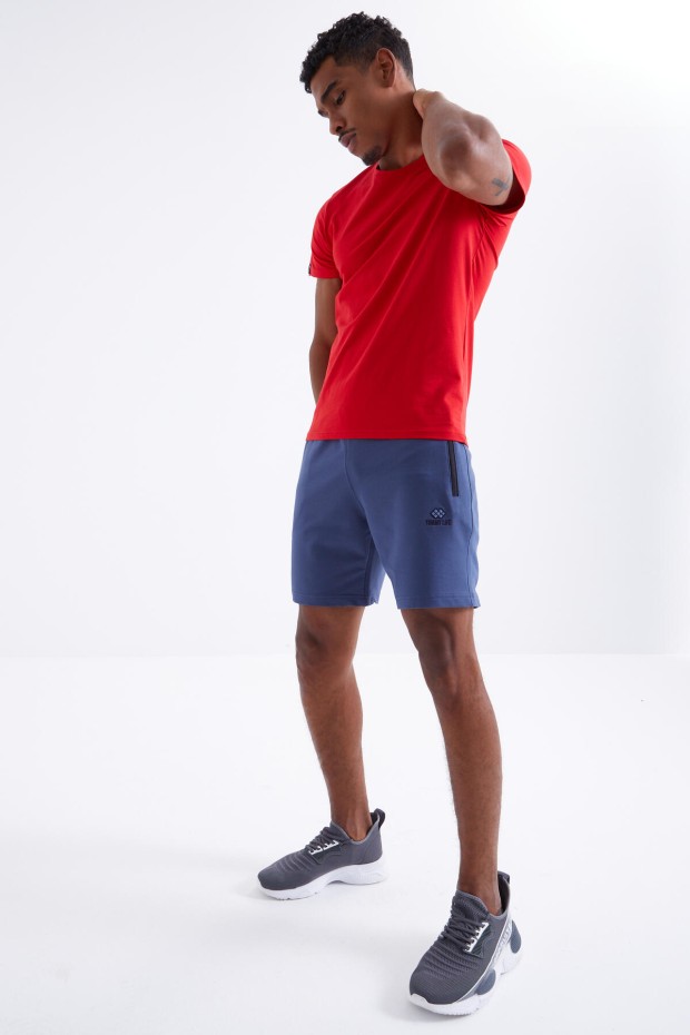Tommy Life Petrol Fermuar Cepli Bağcıklı Standart Kalıp Erkek Şort - 81234. 2 Tommy Life Petrol Fermuar Cepli Bağcıklı Standart Kalıp Erkek Şort - 81234. 2