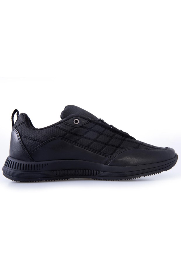 Tommy Life Siyah Bağcıklı Kapitone Suni Deri Detaylı Erkek Spor Ayakkabı - 89096. 3 Tommy Life Siyah Bağcıklı Kapitone Suni Deri Detaylı Erkek Spor Ayakkabı - 89096. 3