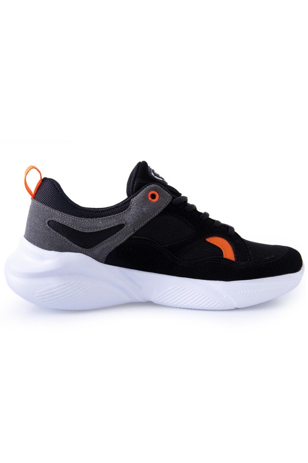 Tommy Life Siyah Çift Renkli Bağcıklı Yüksek Taban Erkek Spor Ayakkabı - 89097. 1 Tommy Life Siyah Çift Renkli Bağcıklı Yüksek Taban Erkek Spor Ayakkabı - 89097. 1