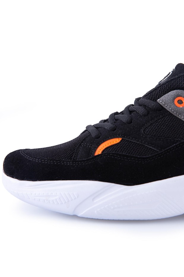 Tommy Life Siyah Çift Renkli Bağcıklı Yüksek Taban Erkek Spor Ayakkabı - 89097. 3 Tommy Life Siyah Çift Renkli Bağcıklı Yüksek Taban Erkek Spor Ayakkabı - 89097. 3