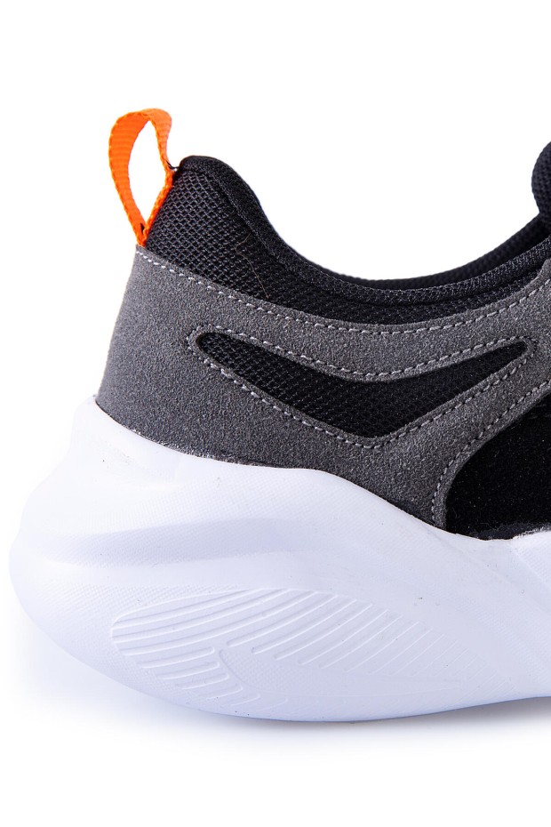 Tommy Life Siyah Çift Renkli Bağcıklı Yüksek Taban Erkek Spor Ayakkabı - 89097. 4 Tommy Life Siyah Çift Renkli Bağcıklı Yüksek Taban Erkek Spor Ayakkabı - 89097. 4