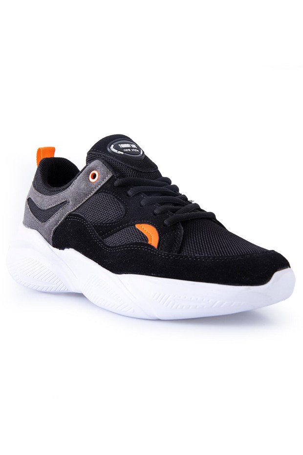Tommy Life Siyah Çift Renkli Bağcıklı Yüksek Taban Erkek Spor Ayakkabı - 89097. 5 Tommy Life Siyah Çift Renkli Bağcıklı Yüksek Taban Erkek Spor Ayakkabı - 89097. 5