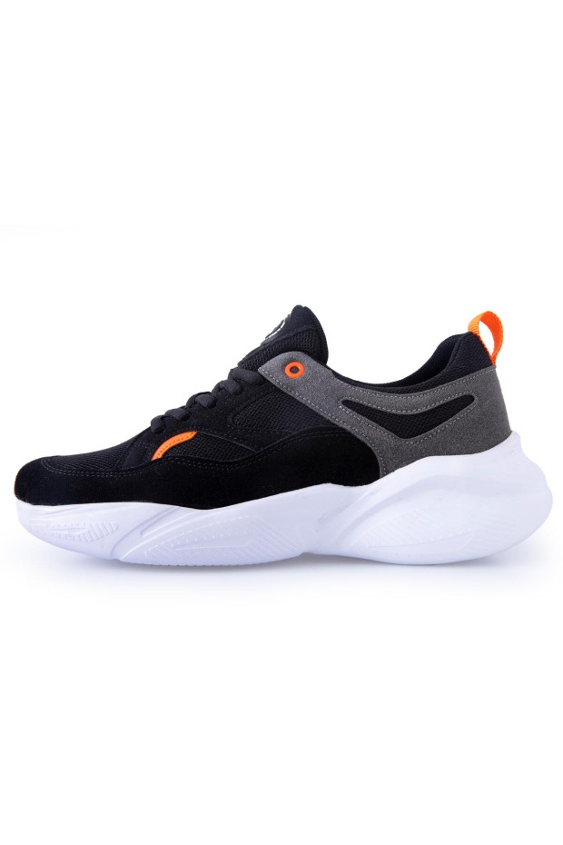Tommy Life Siyah Çift Renkli Bağcıklı Yüksek Taban Erkek Spor Ayakkabı - 89097. 6 Tommy Life Siyah Çift Renkli Bağcıklı Yüksek Taban Erkek Spor Ayakkabı - 89097. 6